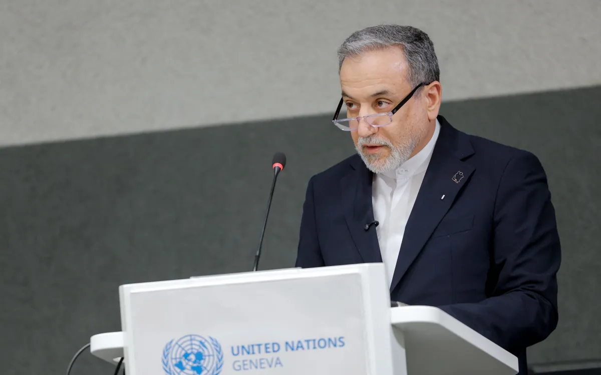 Ngoại trưởng Iran Abbas Araghchi (Ảnh: AFP)