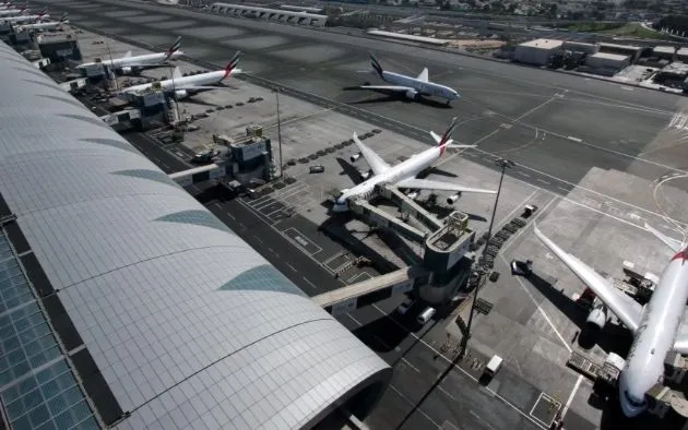Sân bay quốc tế Dubai. Ảnh: Dubai Airports