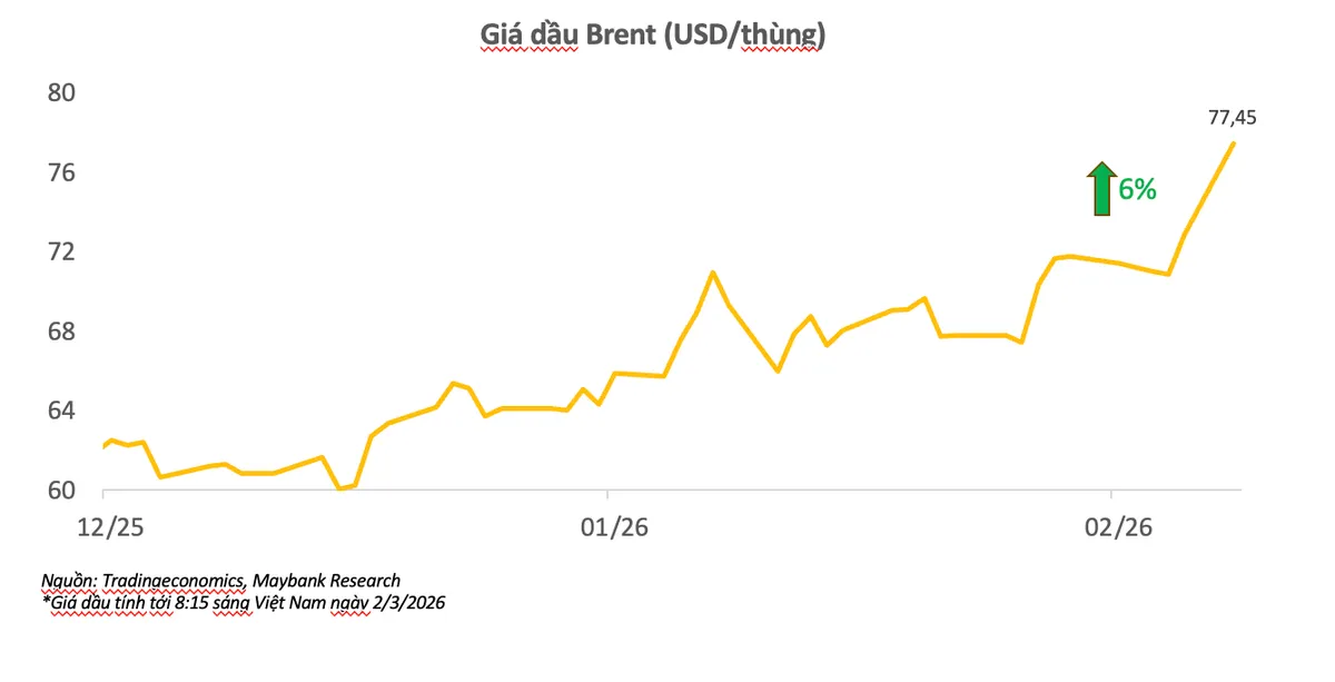 Xung đột Trung Đông leo thang: Thị trường chứng khoán Việt Nam chịu tác động ra sao?- Ảnh 2. Xung đột Trung Đông leo thang: Thị trường chứng khoán Việt Nam chịu tác động ra sao?- Ảnh 2.