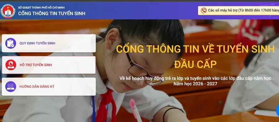 H&ocirc;m nay (3/3), hạn cuối r&agrave; so&aacute;t dữ liệu tuyển sinh đầu cấp tại TP Hồ Ch&iacute; Minh- Ảnh 1.