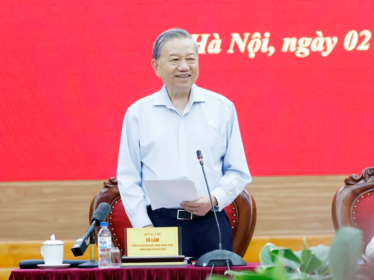 Tổng B&iacute; thư T&ocirc; L&acirc;m: Siết chặt kỷ luật, đề cao tr&aacute;ch nhiệm người đứng đầu - Ảnh 2.