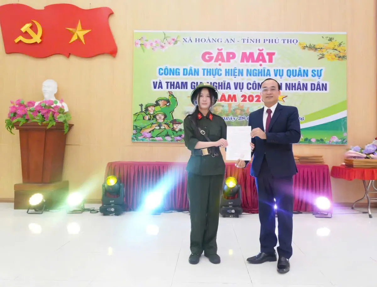 C&ocirc;ng an tỉnh Ph&uacute; Thọ tuyển chọn 745 c&ocirc;ng d&acirc;n thực hiện nghĩa vụ năm 2026 - Ảnh 1.