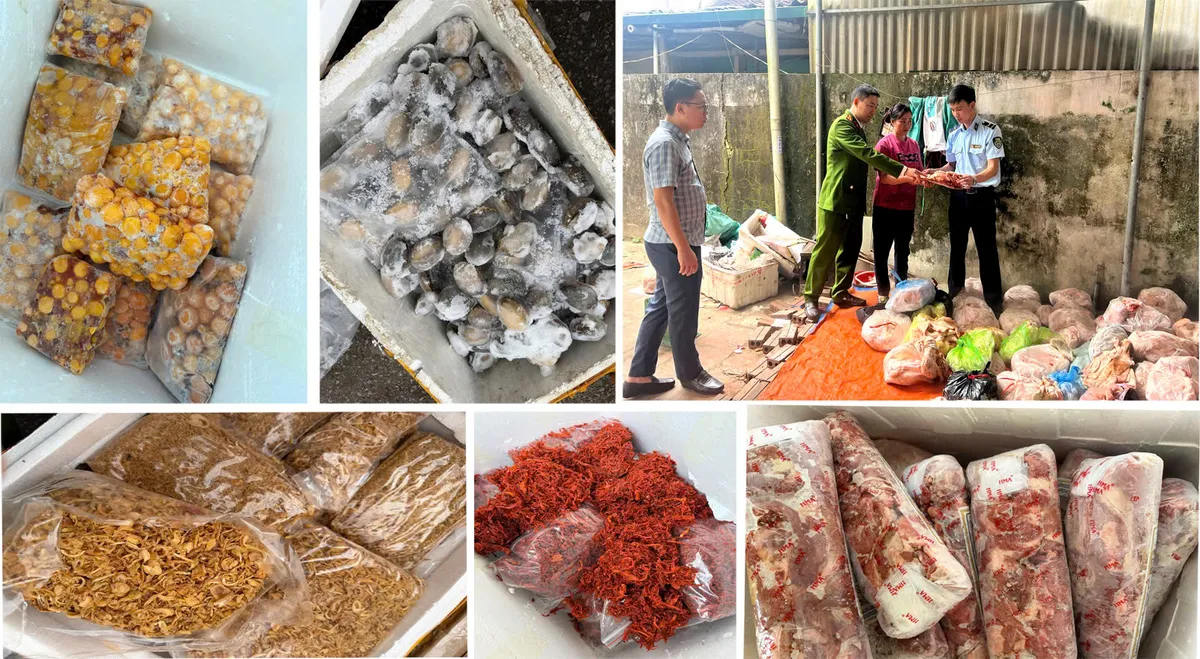 Ph&aacute;t hiện, thu giữ 4 tấn thực phẩm kh&ocirc;ng r&otilde; nguồn gốc - Ảnh 1.