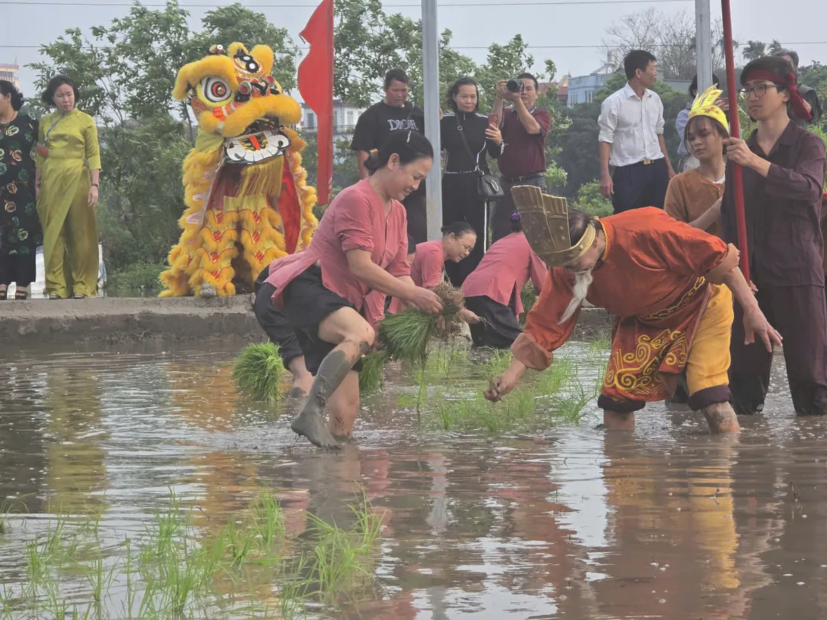 Ph&uacute; Thọ: Đặc sắc Lễ hội Vua H&ugrave;ng dạy d&acirc;n cấy l&uacute;a - Ảnh 2.
