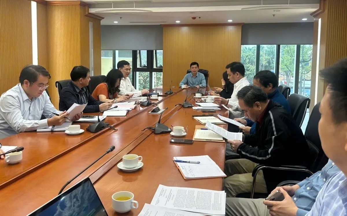 Quang cảnh cuộc họp. Ảnh: HNM