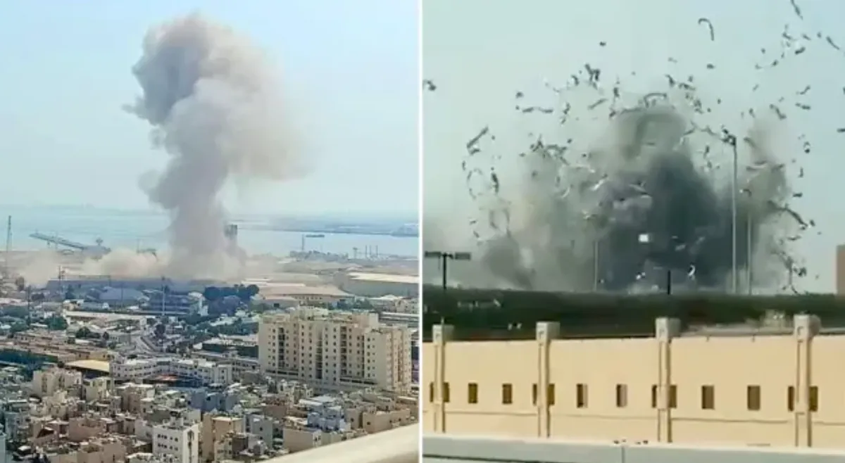 Iran tấn c&ocirc;ng 6 căn cứ qu&acirc;n sự Mỹ tại v&ugrave;ng Vịnh- Ảnh 1.