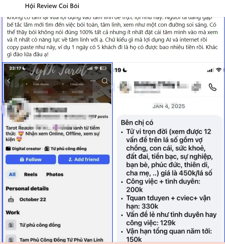 Cảnh gi&aacute;c lừa đảo xem b&oacute;i, giải hạn online dịp đầu năm  - Ảnh 2.