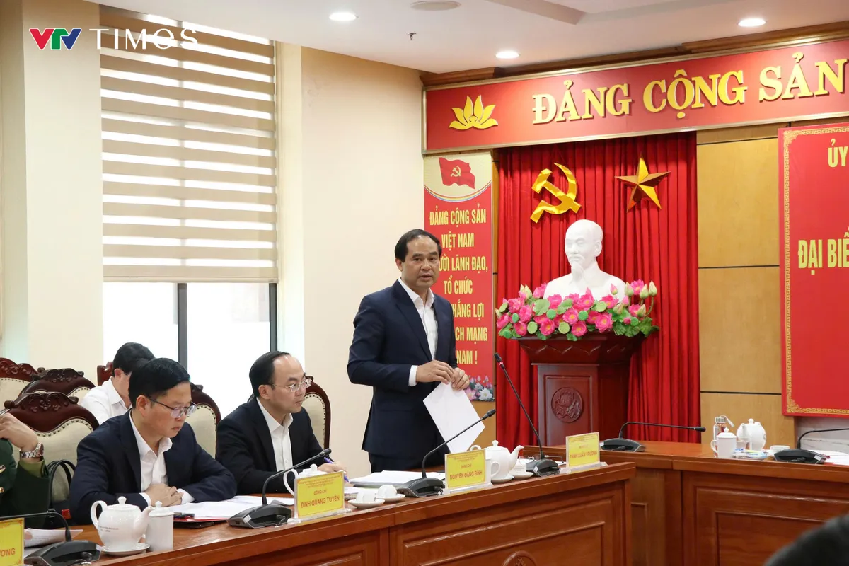 Đoàn giám sát, kiểm tra của Ủy ban Thường vụ Quốc hội và Hội đồng Bầu cử Quốc gia làm việc tại tỉnh Thái Nguyên - Ảnh 2.