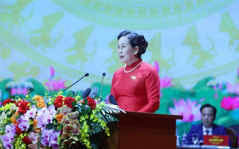 Bà Lê Thị Thủy được phân công giữ chức Bí thư Đảng ủy TW Hội Liên hiệp Phụ nữ Việt Nam. Ảnh: TTXVN