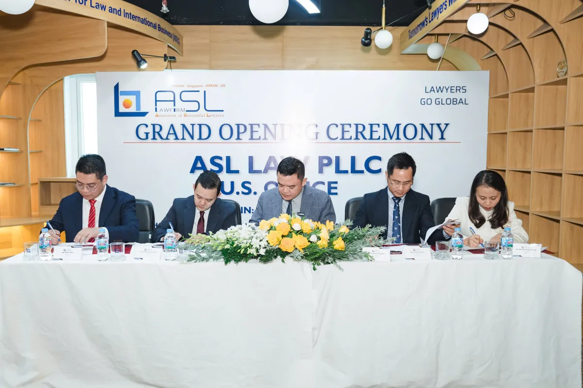 ASL LAW mở văn phòng luật tại Hoa Kỳ- Ảnh 2. ASL LAW mở văn phòng luật tại Hoa Kỳ- Ảnh 2.