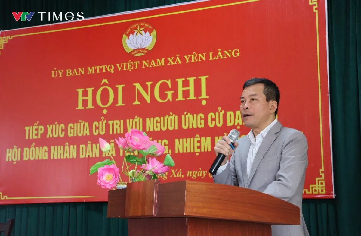 Lan tỏa kh&ocirc;ng kh&iacute; &ldquo;Ng&agrave;y hội lớn&rdquo; ngay từ Hội nghị tiếp x&uacute;c cử tri - Ảnh 1.