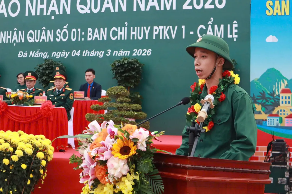 Đ&agrave; Nẵng: Tạo điều kiện để chiến sĩ mới nhanh ch&oacute;ng h&ograve;a nhập m&ocirc;i trường qu&acirc;n ngũ - Ảnh 4.