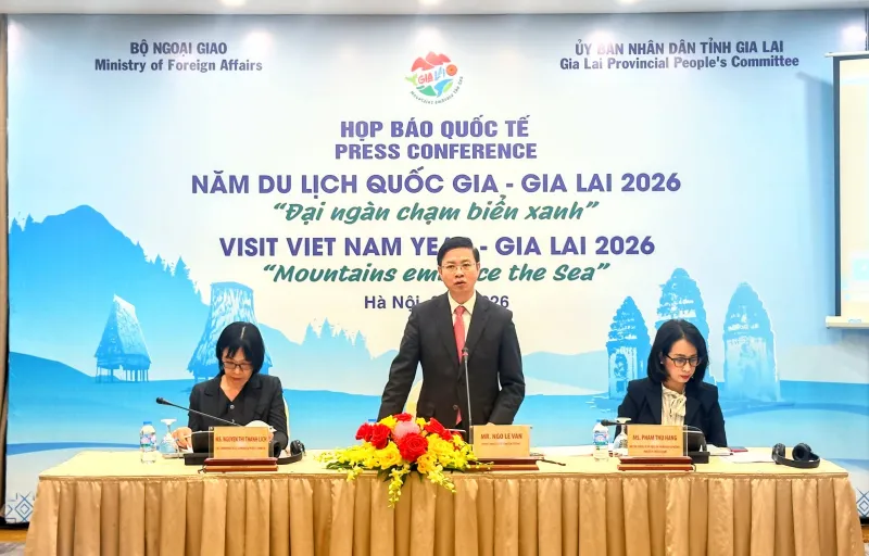 Gia Lai đăng cai Năm Du lịch quốc gia 2026 với chủ đề &ldquo;Đại ng&agrave;n chạm biển xanh&rdquo;- Ảnh 1.