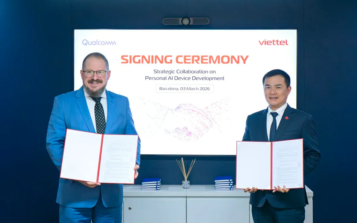 Viettel ký kết hợp tác với Qualcomm trong lĩnh vực thiết bị di động thông minh tích hợp AI