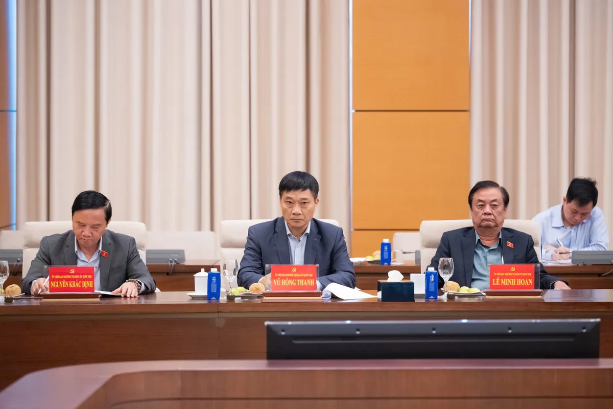 Tổng B&iacute; thư: Cần l&agrave;m r&otilde; vai tr&ograve; của Quốc hội trong thể chế h&oacute;a chủ trương của Đảng, ho&agrave;n thiện hệ thống ph&aacute;p luật - Ảnh 3.