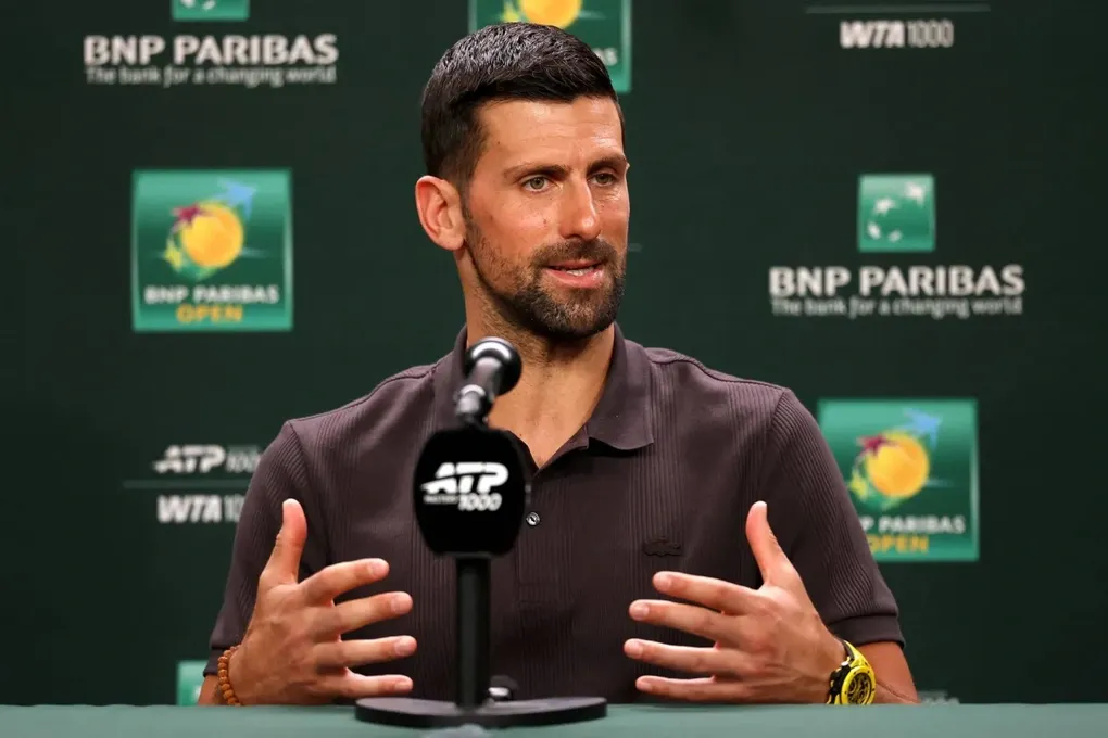 Djokovic lý giải việc nghỉ thi đấu hơn một tháng, quyết tâm chinh phục Indian Wells 2026- Ảnh 1. Djokovic lý giải việc nghỉ thi đấu hơn một tháng, quyết tâm chinh phục Indian Wells 2026- Ảnh 1.