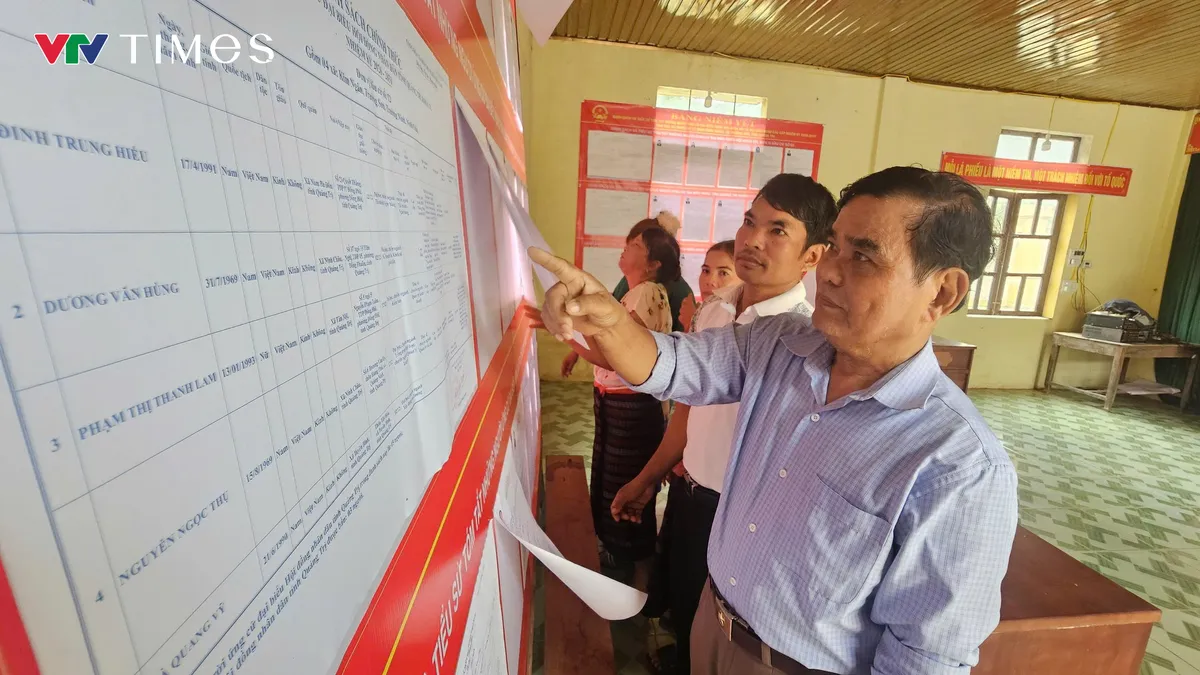 Gấp r&uacute;t chuẩn bị bầu cử sớm ở c&aacute;c bản v&ugrave;ng s&acirc;u Trường Sơn - Ảnh 2.