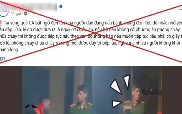 Xử phạt doanh nghiệp đăng tin sai sự thật về việc &ldquo;nấu b&aacute;nh chưng phải c&oacute; giấy tờ ph&ograve;ng ch&aacute;y chữa ch&aacute;y&rdquo;- Ảnh 1.