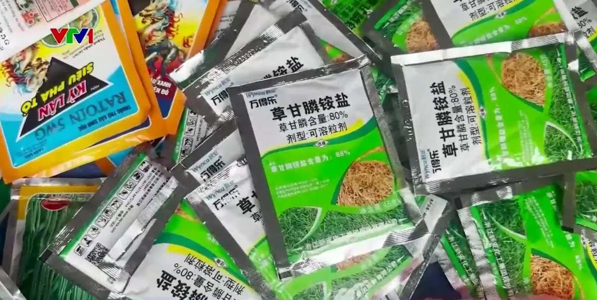 Tr&agrave;n lan mua b&aacute;n thuốc bảo vệ thực vật kh&ocirc;ng nguồn gốc xuất xứ - Ảnh 3.