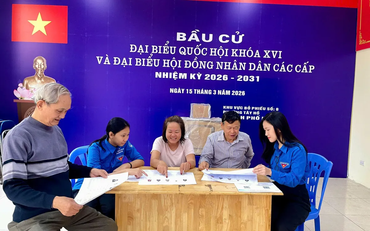 Thanh ni&ecirc;n T&acirc;y Hồ g&oacute;p sức tuy&ecirc;n truyền, lan tỏa tr&aacute;ch nhiệm c&ocirc;ng d&acirc;n trước kỳ bầu cử- Ảnh 1.