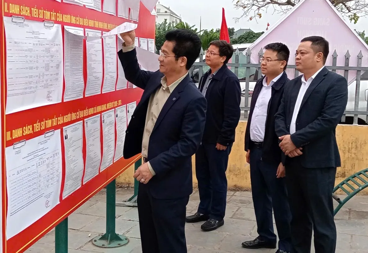 Ninh B&igrave;nh ấn định thời gian ph&aacute;t trẻ cử tri - Ảnh 1.