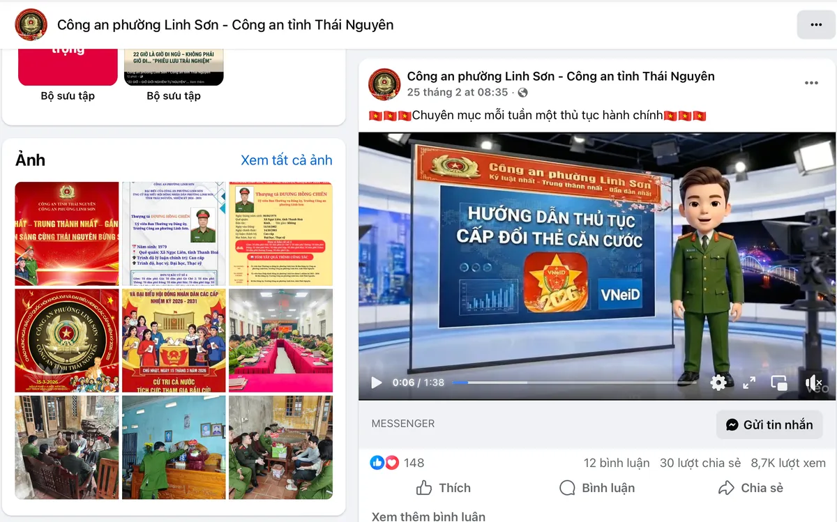 Thái Nguyên: Công an phường Linh Sơn đột phá tuyên truyền pháp luật từ những "thước phim" - Ảnh 9.