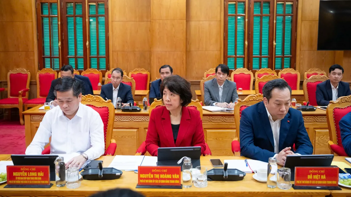 C&ocirc;ng bố quyết định kiểm tra, gi&aacute;m s&aacute;t Ban Thường vụ Đảng ủy c&aacute;c cơ quan Đảng Trung ương - Ảnh 3.