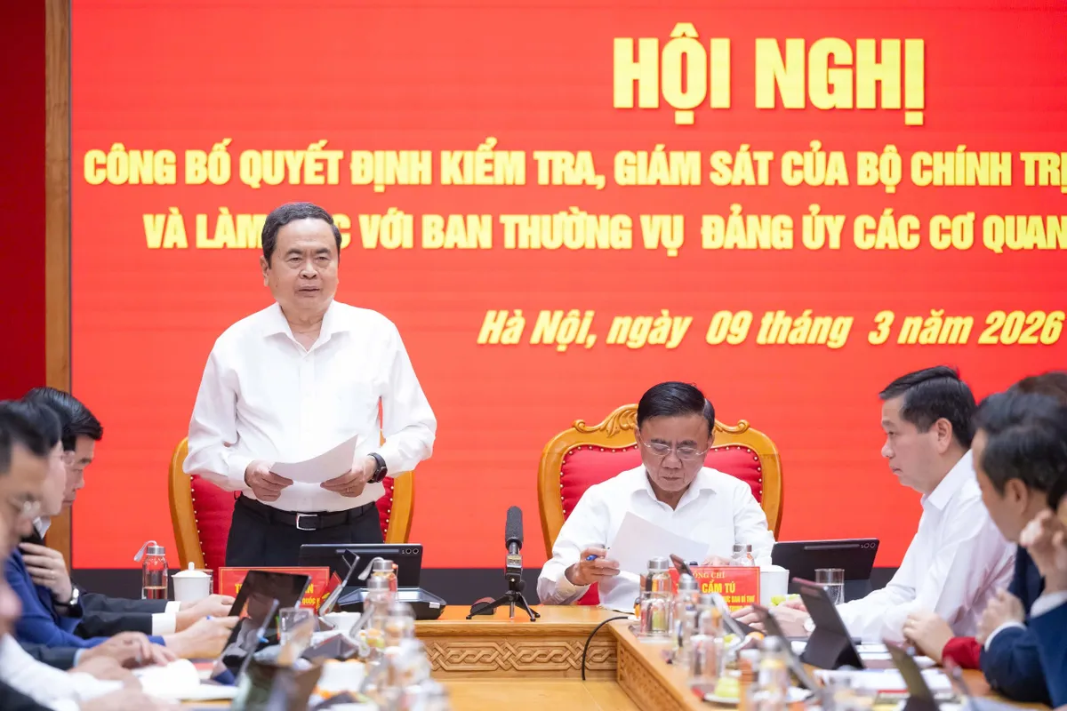 C&ocirc;ng bố quyết định kiểm tra, gi&aacute;m s&aacute;t Ban Thường vụ Đảng ủy c&aacute;c cơ quan Đảng Trung ương - Ảnh 4.