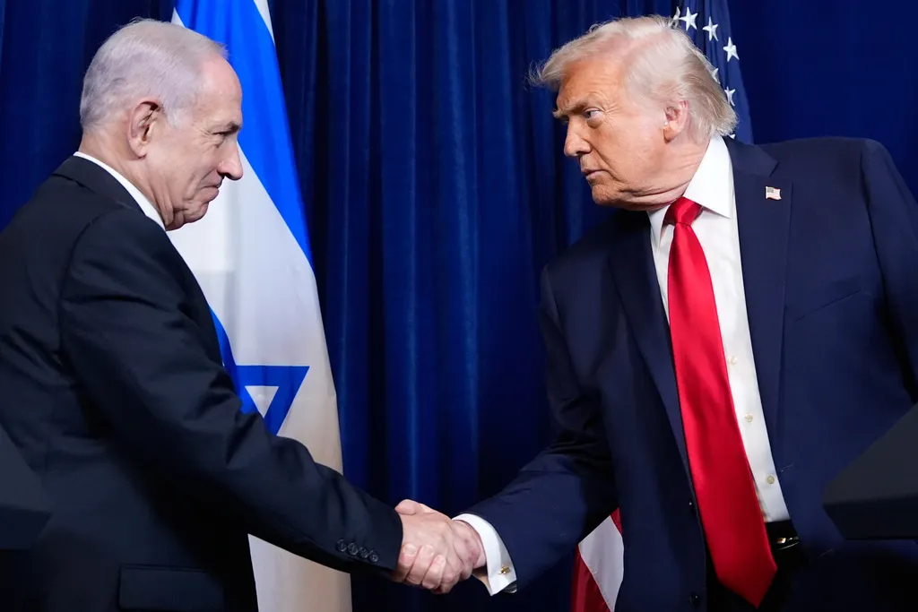 Tổng thống Trump: Việc chấm dứt chiến tranh Iran sẽ l&agrave; quyết định chung với Thủ tướng Israel  - Ảnh 1.