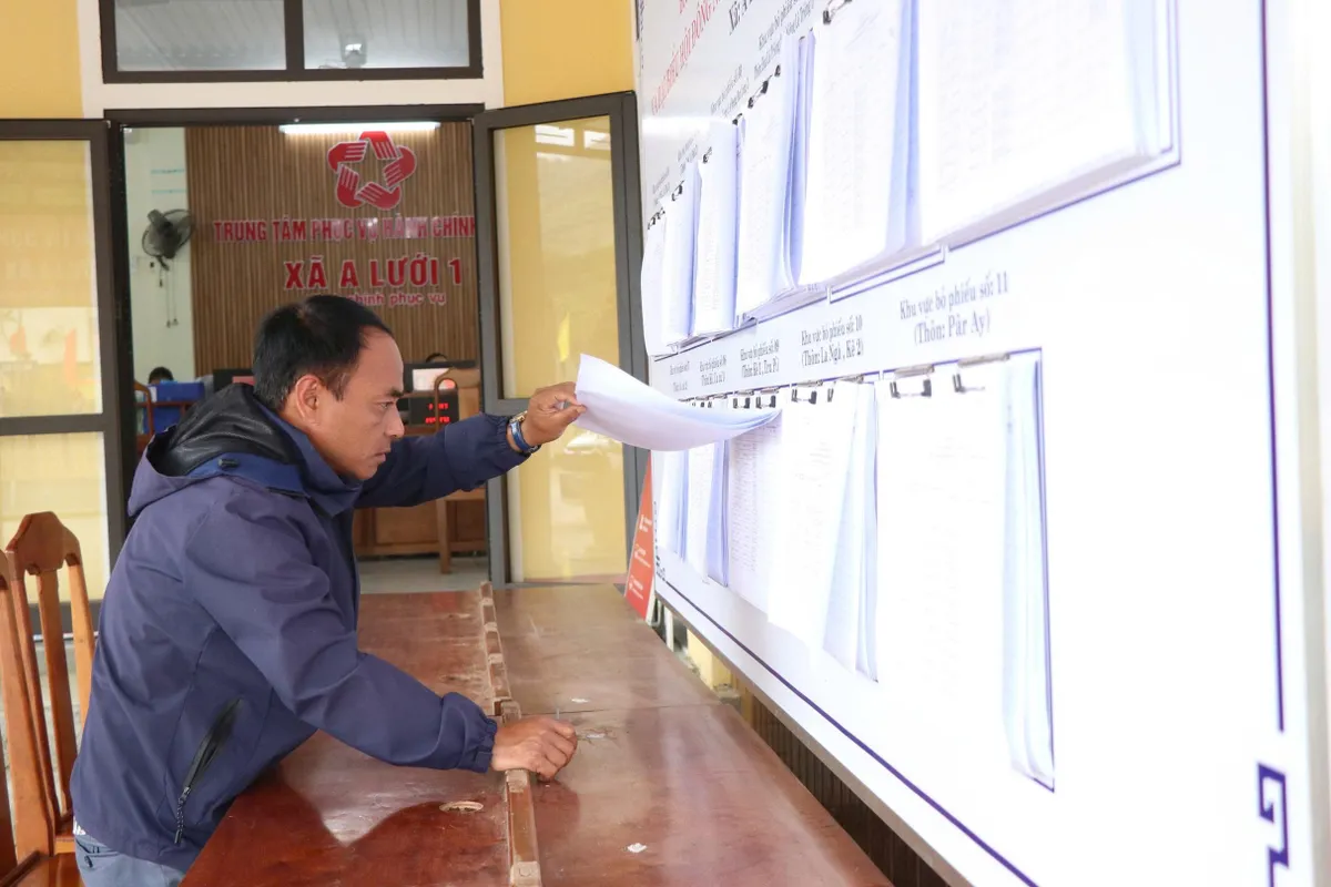 V&ugrave;ng cao A Lưới sẵn s&agrave;ng cho ng&agrave;y hội bầu cử  - Ảnh 1.