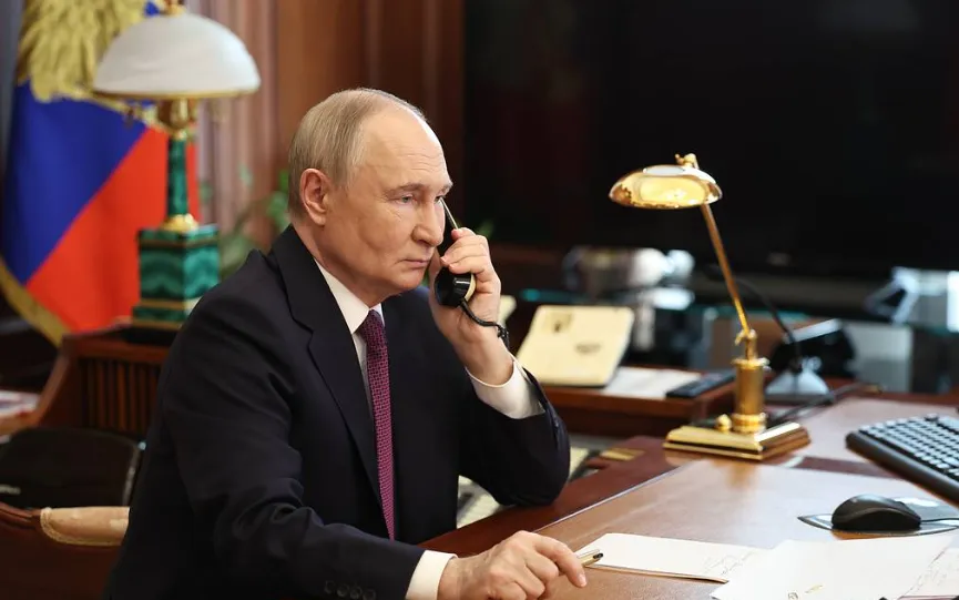 Tổng thống Nga Vladimir Putin (Ảnh: Văn phòng Báo chí và Thông tin Tổng thống Nga/TASS)