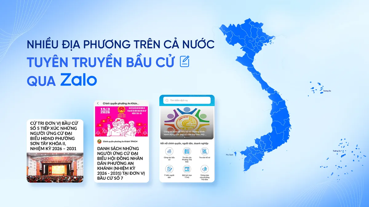 Nhiều địa phương đẩy mạnh ứng dụng c&ocirc;ng nghệ để tuy&ecirc;n truyền bầu cử  - Ảnh 2.