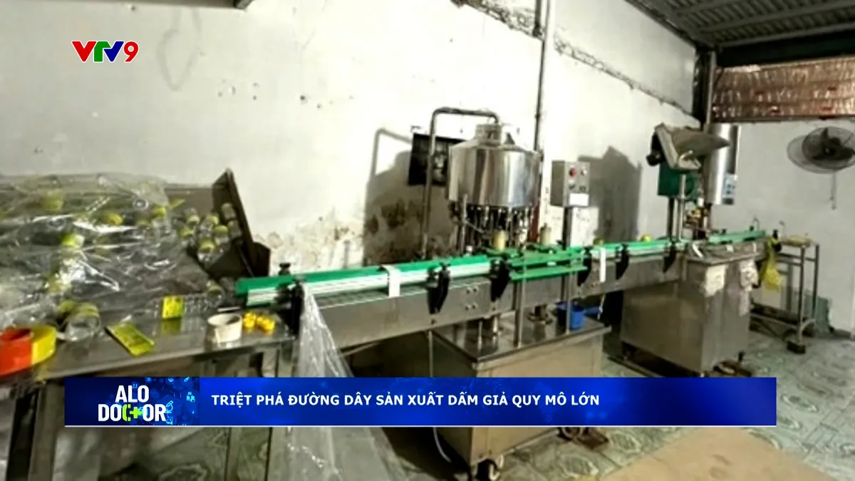 Alo Doctor (11/3/2026): Triệt xóa đường dây sản xuất dấm giả quy mô lớn
