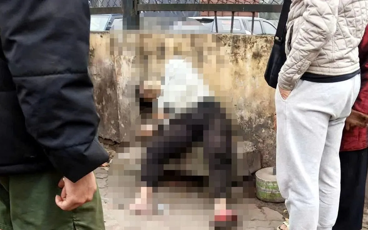 Hiện trường vụ việc.