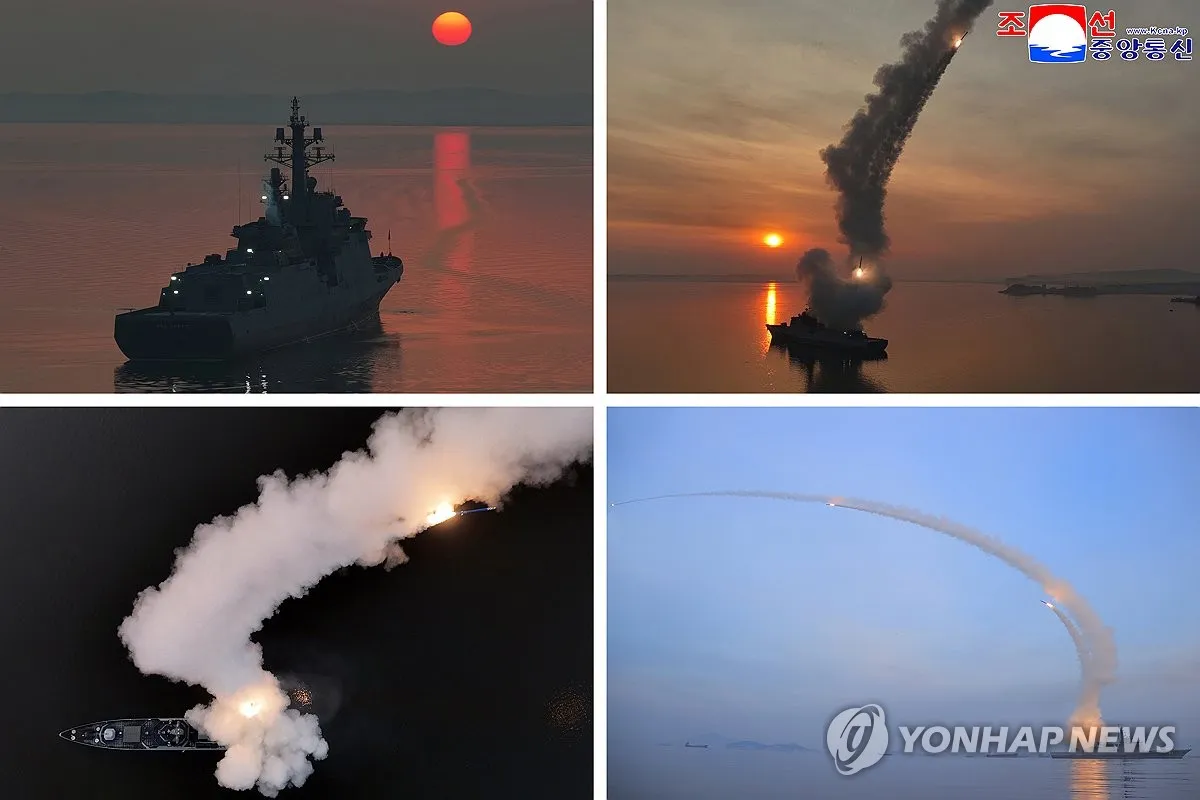 Chủ tịch Triều Ti&ecirc;n Kim Jong Un c&ugrave;ng con g&aacute;i gi&aacute;m s&aacute;t thử nghiệm t&ecirc;n lửa h&agrave;nh tr&igrave;nh chiến lược- Ảnh 3.