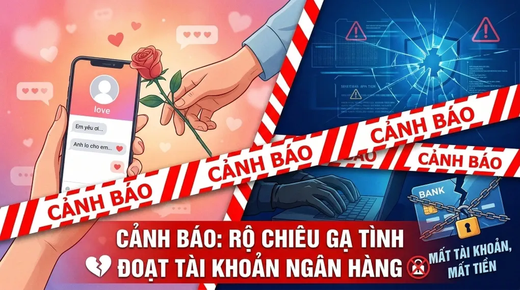 Cảnh b&aacute;o chi&ecirc;u lừa &ldquo;bẫy t&igrave;nh&rdquo; tr&ecirc;n mạng x&atilde; hội để mượn t&agrave;i khoản ng&acirc;n h&agrave;ng- Ảnh 1.