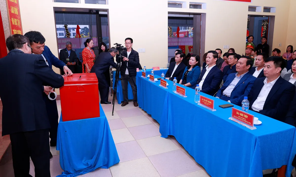 Th&aacute;i Nguy&ecirc;n: Sẵn s&agrave;ng c&aacute;c phương &aacute;n cho ng&agrave;y bầu cử - Ảnh 2.