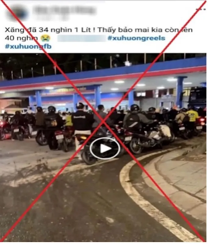 Phạt nh&acirc;n vi&ecirc;n b&aacute;n xe điện 7,5 triệu đồng v&igrave; tung tin sai sự thật về gi&aacute; xăng - Ảnh 2.