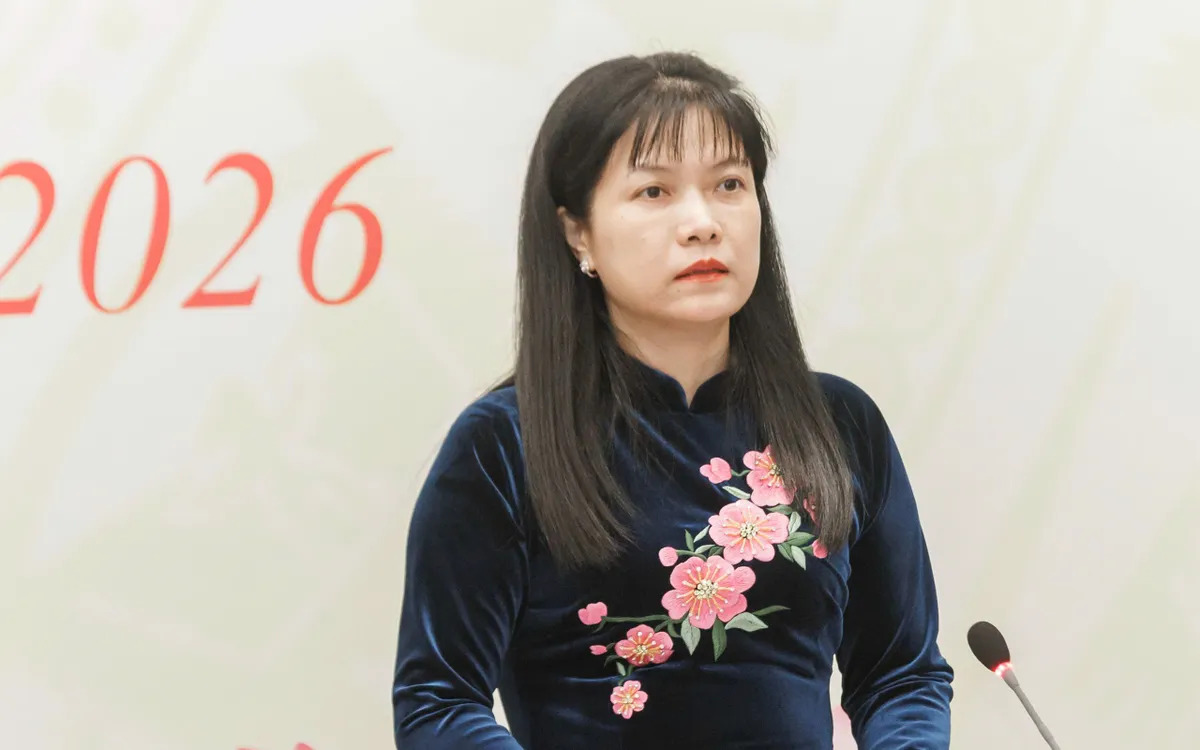 Bà Tạ Thị Yên, Phó Chủ nhiệm Ủy ban Công tác đại biểu, Phó Chánh Văn phòng Thường trực Hội đồng bầu cử Quốc gia