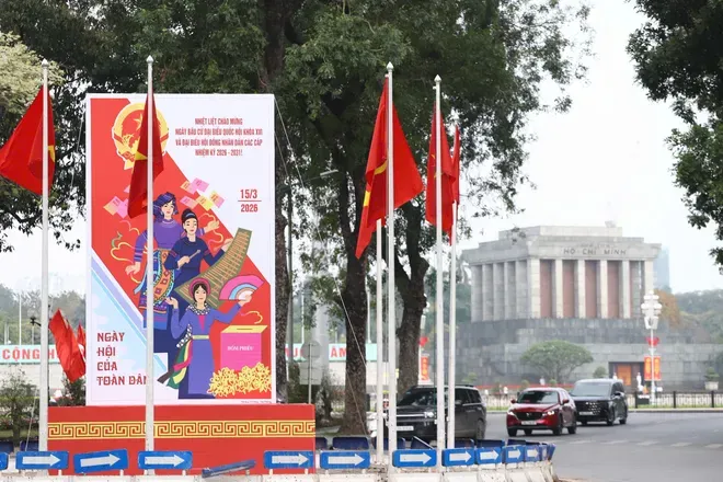 Cầu truyền h&igrave;nh đặc biệt "Ng&agrave;y hội non s&ocirc;ng" kết nối 34 tỉnh th&agrave;nh trong ng&agrave;y hội to&agrave;n d&acirc;n - Ảnh 1.