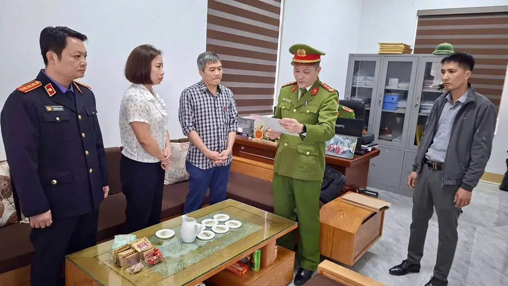 Khởi tố 3 c&aacute;n bộ n&ocirc;ng nghiệp ở L&agrave;o Cai v&igrave; lập khống hồ sơ, g&acirc;y thất tho&aacute;t gần 485 triệu đồng- Ảnh 1.