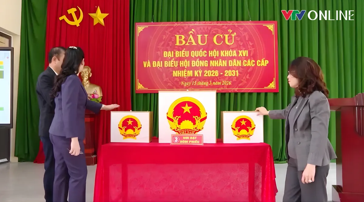 Phường V&acirc;n H&agrave; (Bắc Ninh): Ho&agrave;n tất 33 khu vực bỏ phiếu trước ng&agrave;y bầu cử - Ảnh 1.