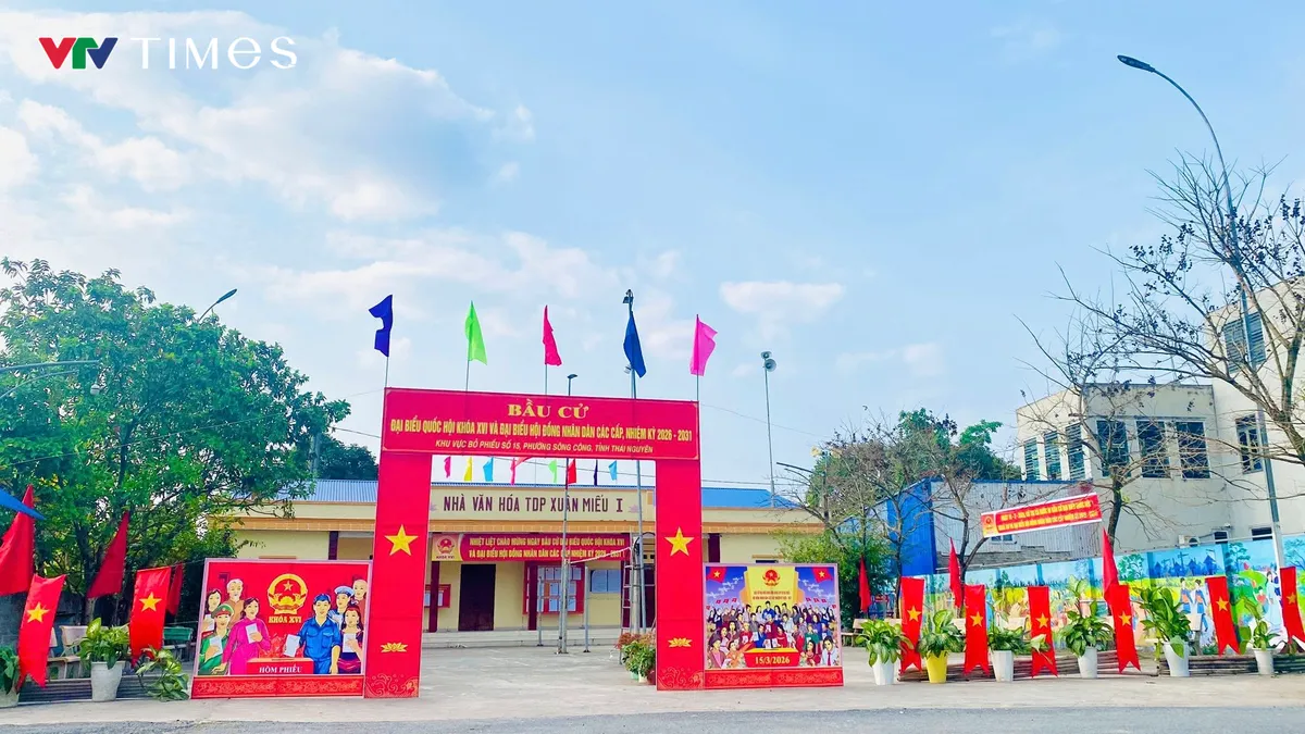 Th&aacute;i Nguy&ecirc;n: Cử tri n&ocirc; nức, c&aacute;c địa phương sẵn s&agrave;ng cho "Ng&agrave;y hội của to&agrave;n d&acirc;n" - Ảnh 3.