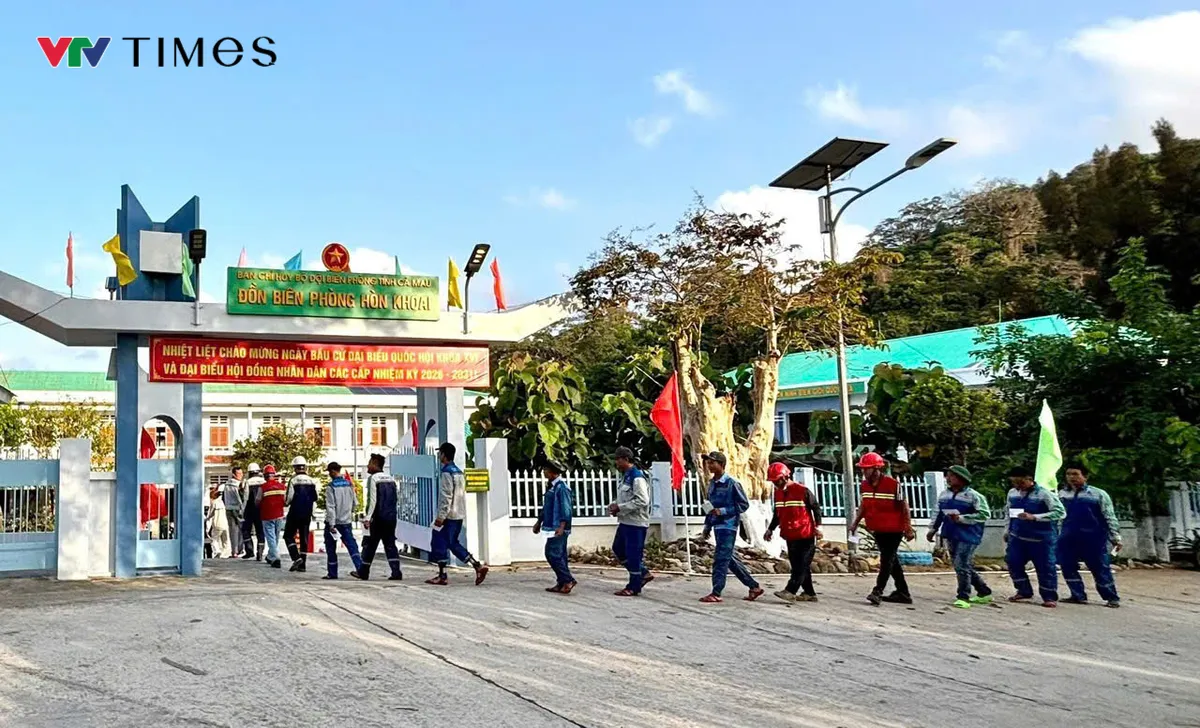 Cà Mau: Bầu cử sớm tại cụm đảo Hòn Khoai và Hòn Chuối - Ảnh 1.