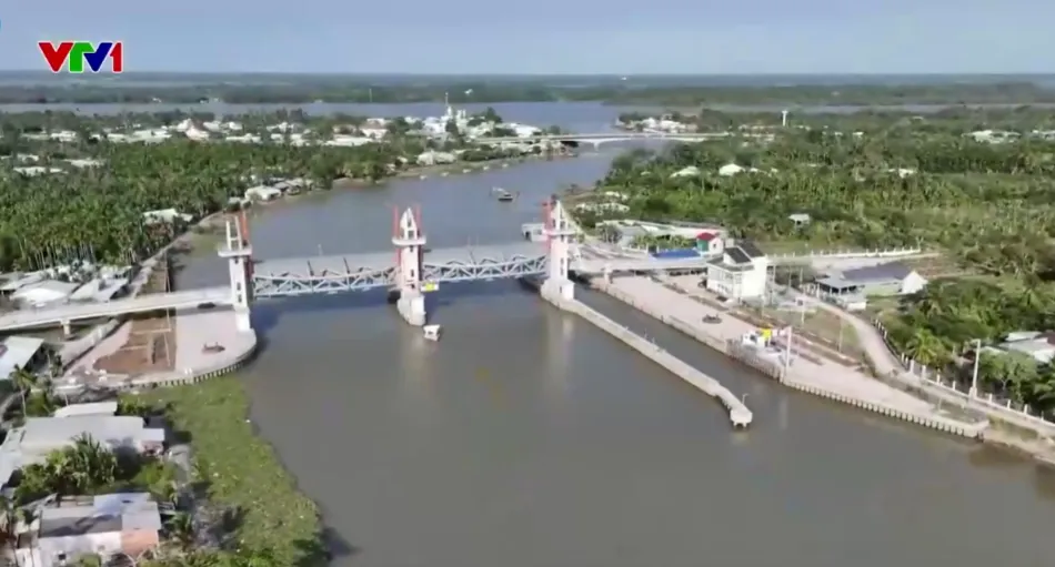 Tăng khả năng giữ ngọt, kiểm so&aacute;t mặn nhờ c&aacute;c c&ocirc;ng tr&igrave;nh thủy lợi trọng điểm - Ảnh 3.