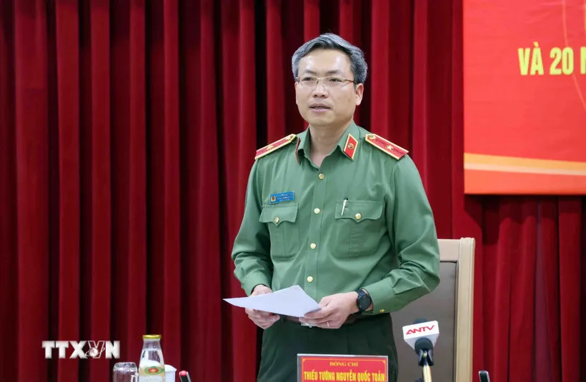 Người Ph&aacute;t ng&ocirc;n Bộ C&ocirc;ng an: Đảm bảo an to&agrave;n, ứng dụng dữ liệu số phục vụ bầu cử - Ảnh 1.