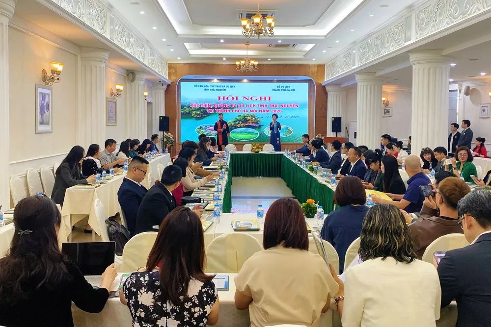 Th&aacute;i Nguy&ecirc;n đẩy mạnh li&ecirc;n kết v&ugrave;ng, hướng tới đưa du lịch th&agrave;nh ng&agrave;nh kinh tế mũi nhọn- Ảnh 1.