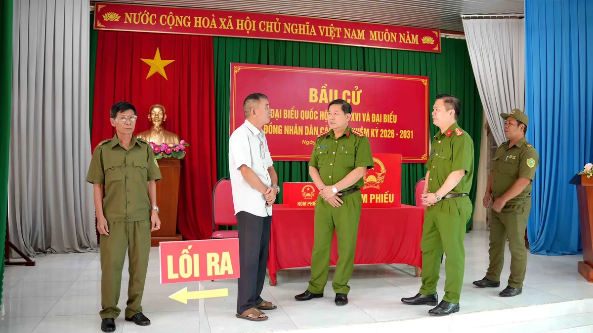 C&ocirc;ng an tỉnh Đồng Nai chủ động đảm bảo an ninh, an to&agrave;n cho cuộc bầu cử - Ảnh 3.