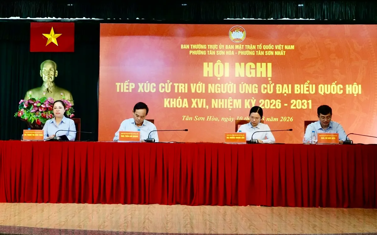 Tính đến hết ngày 8/3, TP Hồ Chí Minh đã tổ chức 2.836 hội nghị tiếp xúc cử tri và 3.906 buổi mạn đàm tiểu sử người ứng cử với hơn 152.000 lượt người tham dự