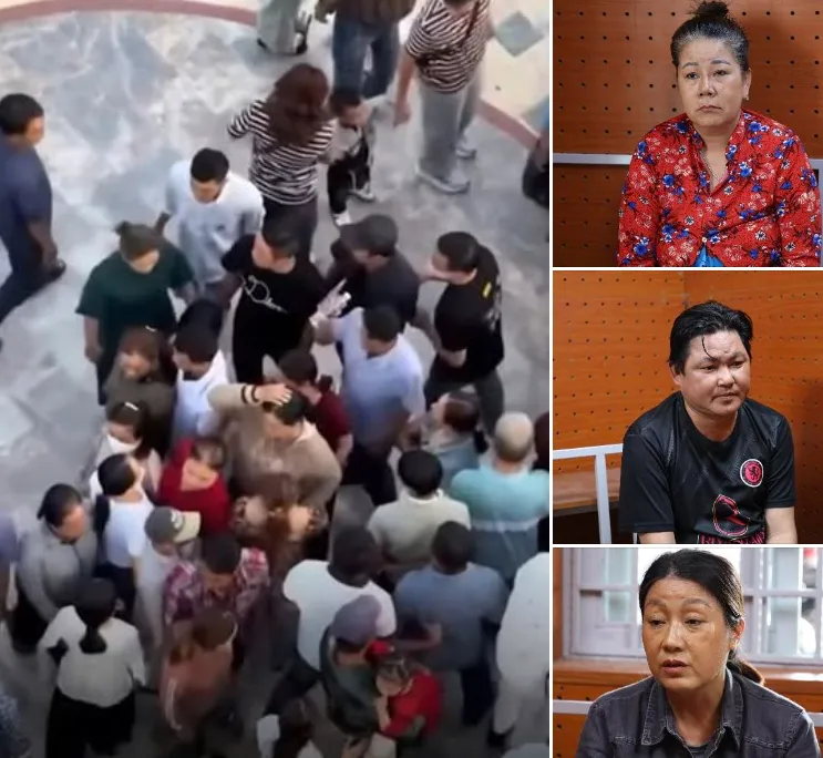 Bắt nhóm dàn cảnh giật dây chuyền nữ du khách tại khu tham quan Liên Hoa Bảo Tháp - Ảnh 1.